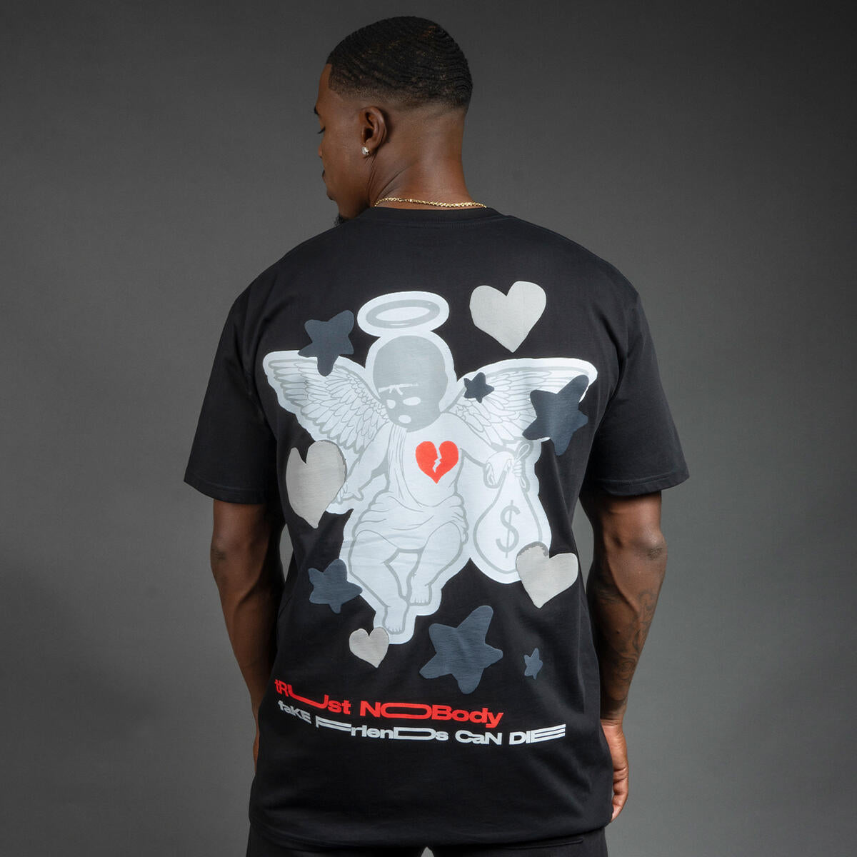 Hasta Muerte - Trust Nobody Hearts Tee