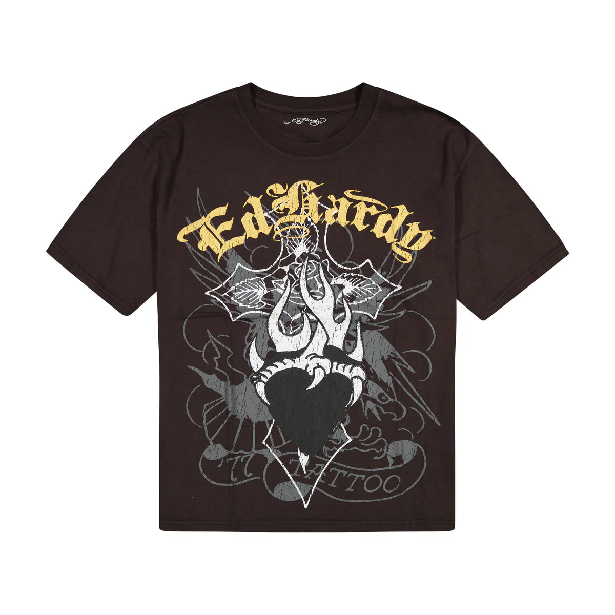 EDHARDY - CROSS BOXY TEE