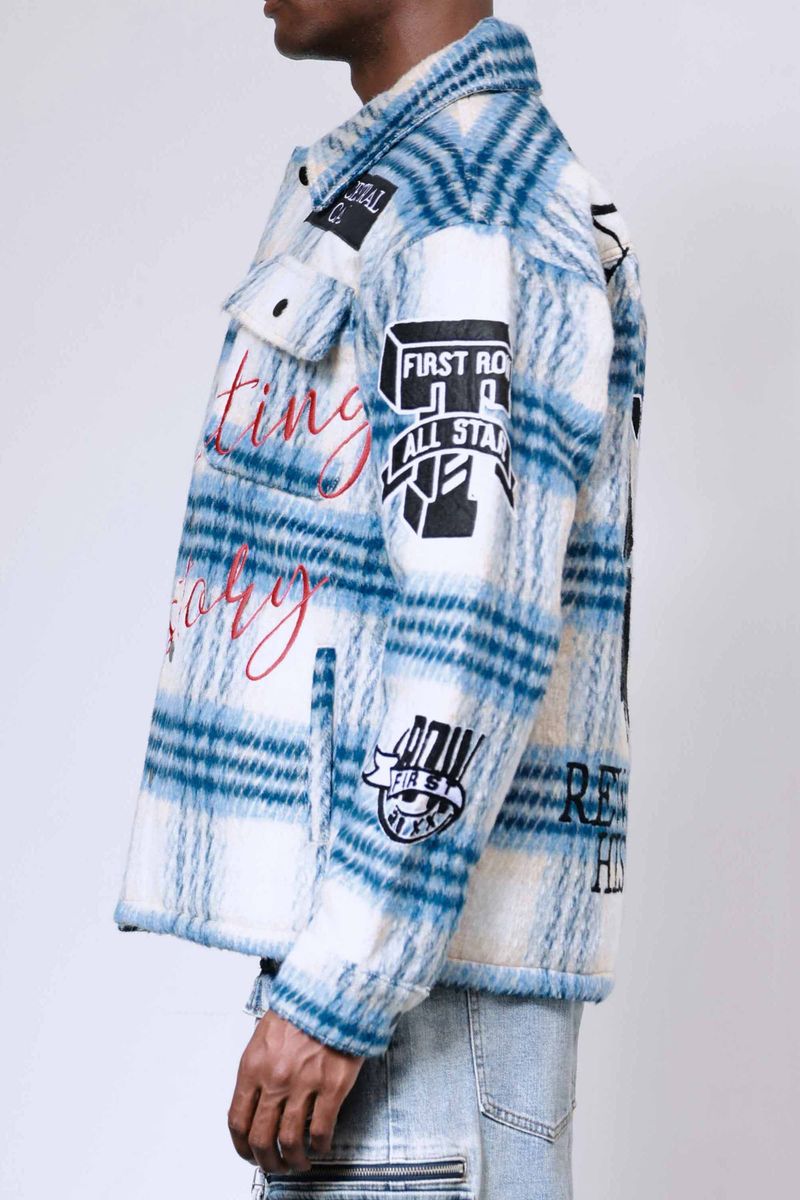 First Row - “ANCESTRAL CALL” Flannel Jacket