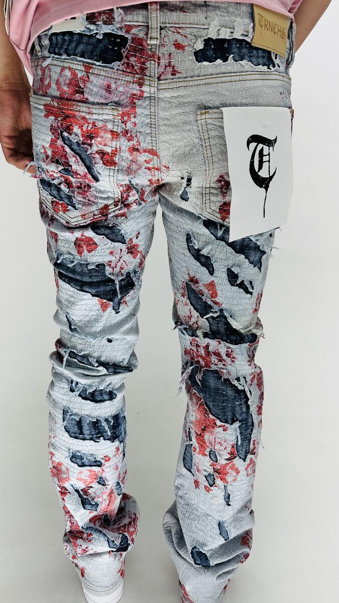 TRNCHS - "FLORIDIANS" Stacked Jeans