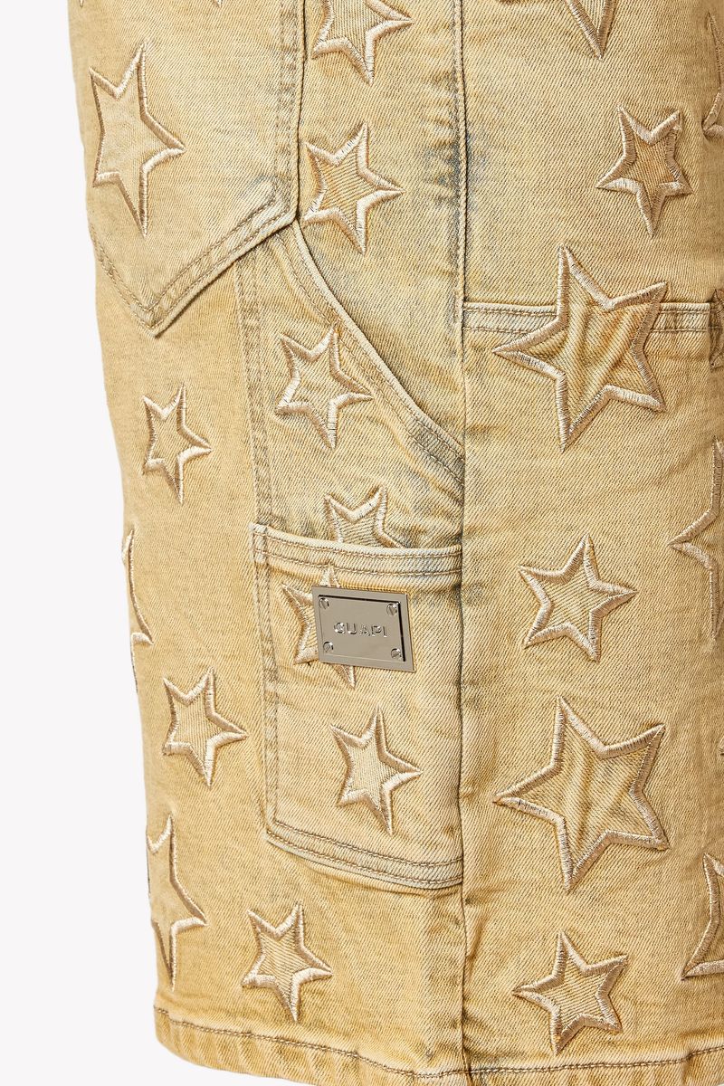 Guapi - Vintage Stars Denim Jean Shorts