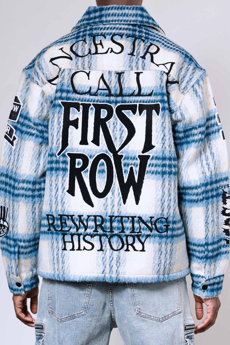 First Row - “ANCESTRAL CALL” Flannel Jacket