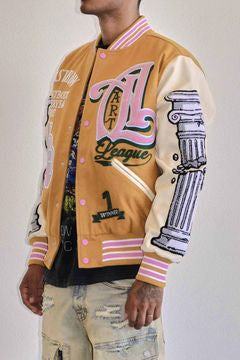 First Row - “Every Body Deserves Art” Varsity Jacket