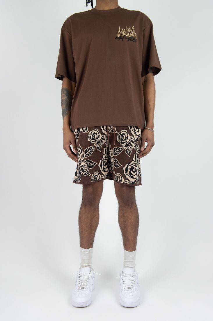REBEL MINDS - HUSTLE PUFF PRINT Short Set