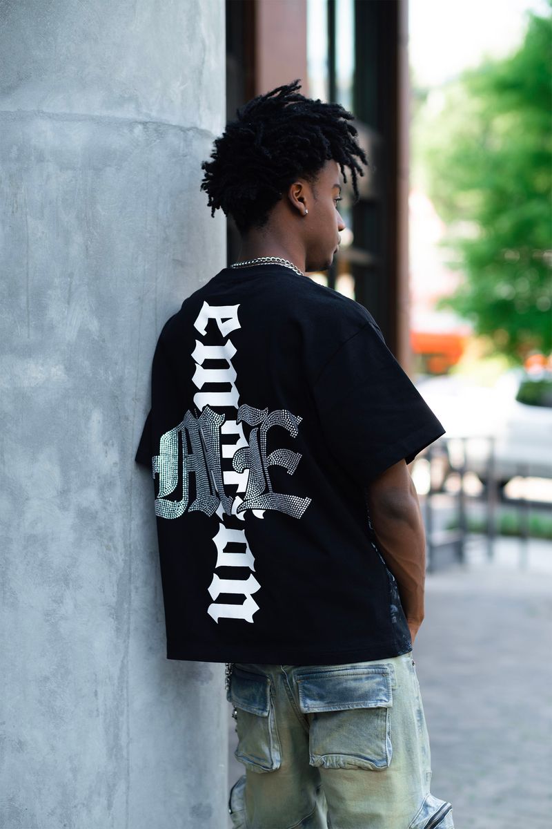 Mixed Emotion - Astronaut Rhinestone Tee