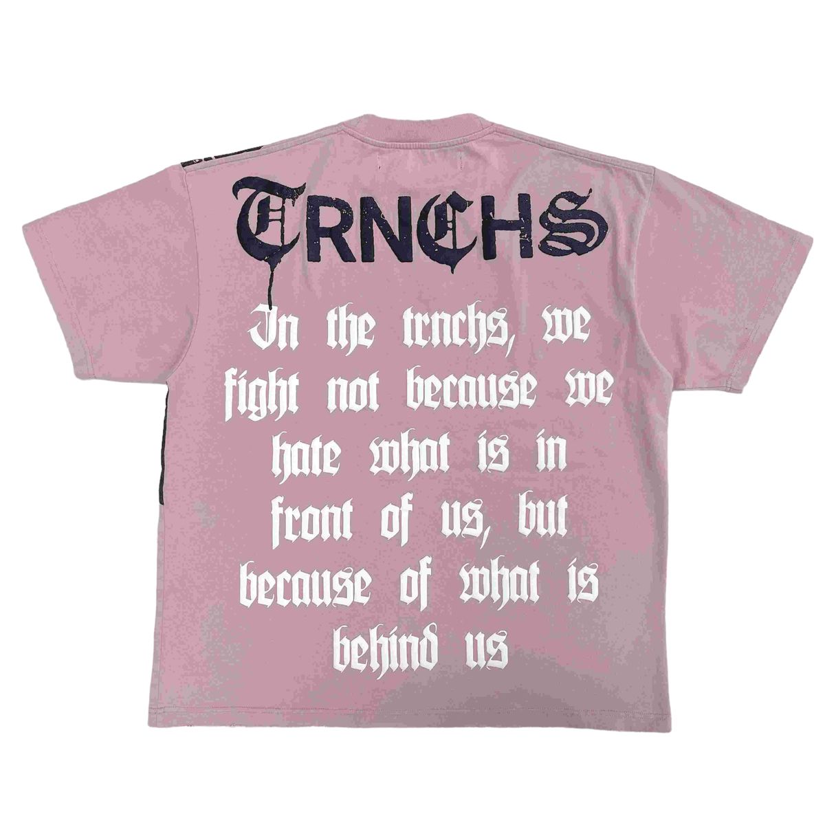 TRNCH - "FIGHTING PURPOSE" Pink Tee