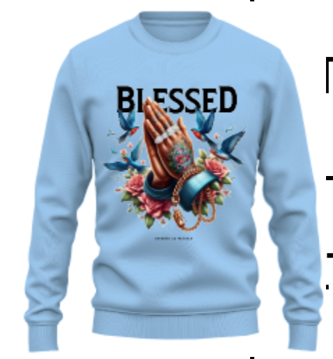 Streetz Iz Watchin - Blessed Crew Neck