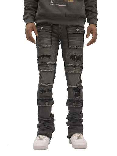 Doctrine Savant Stacked Jean