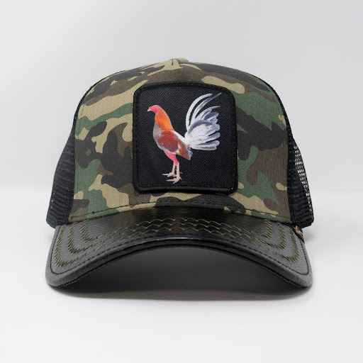 Gold Star- Rooster Trucker Hat