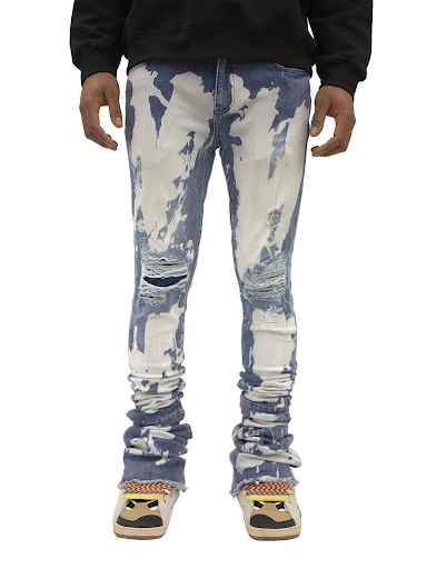 Doctrine Savant Stacked Jean